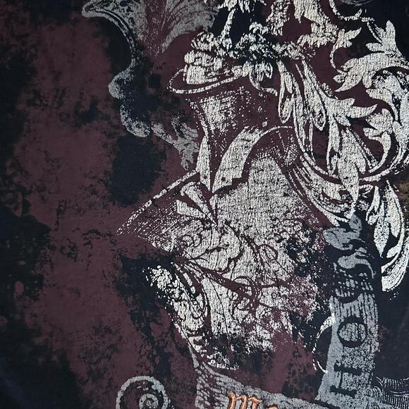 🛡️ Inhale/Exhale “Warrior Angel” Graphic Tee – Gothic Style Size L - Picture 5 of 5